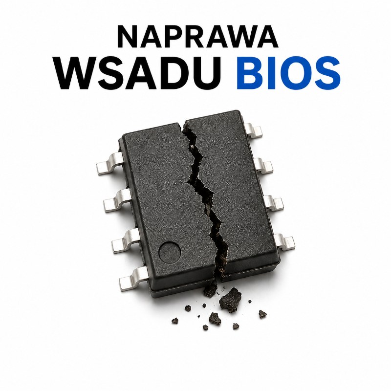 Naprawa wsadu BIOS / UEFI laptopa — Naprawa BIOS/UEFI
